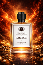 Passion Extrait de Parfum – 48 Hours Longevity, 40 ml Pure Fragrance Oil, 100 ml Spray | Zamzam Attar & Perfumes