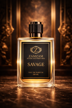 Savage Extrait de Parfum – 48 Hours Longevity, 40 ml Pure Fragrance Oil, 100 ml Spray | Zamzam Attar & Perfumes