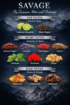 Savage Extrait de Parfum – 48 Hours Longevity, 40 ml Pure Fragrance Oil, 100 ml Spray | Zamzam Attar & Perfumes