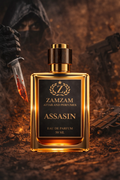 ASSASIN by ZamZam Attar & Perfumes | Inspired by Aventus | 48 Hours Long Lasting Luxury Perfume | 40 ml High Concentration Extrait | Bold Smoky Woody Scent for Men | 100 ML