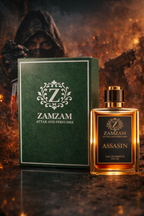 ASSASIN by ZamZam Attar & Perfumes | Inspired by Aventus | 48 Hours Long Lasting Luxury Perfume | 40 ml High Concentration Extrait | Bold Smoky Woody Scent for Men | 100 ML