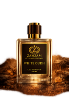 White Oudh Extrait de Parfum – 48 Hours Longevity, 40 ml Pure Fragrance Oil, 100 ml Spray | Zamzam Attar & Perfumes