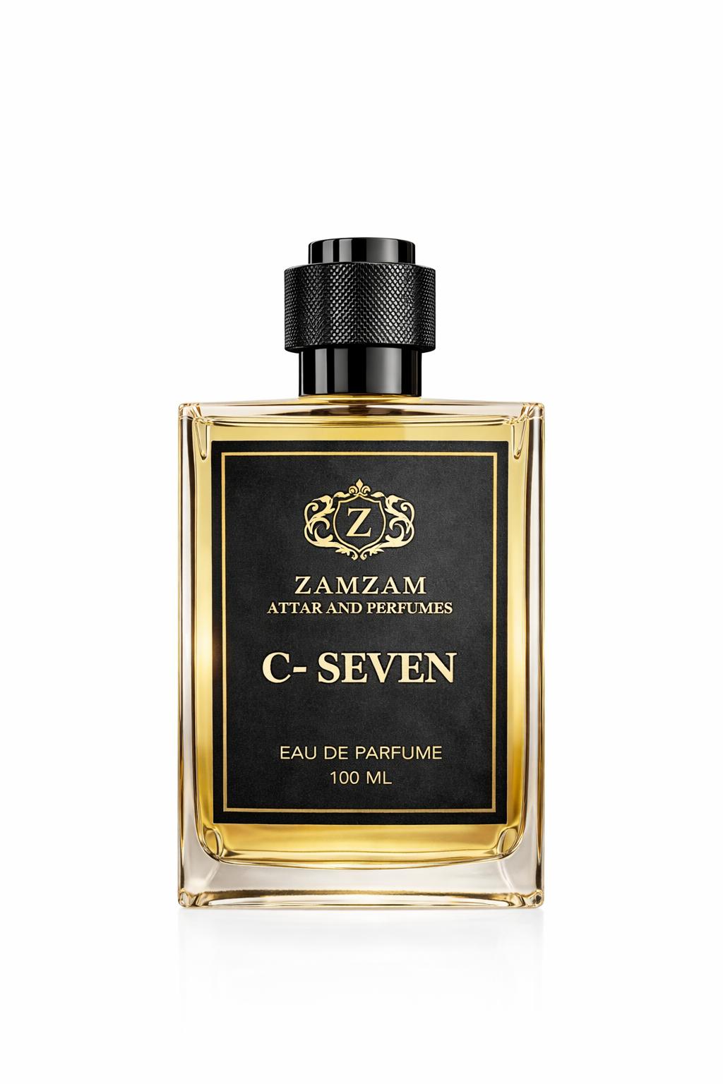 C-Seven by ZamZam Attar & Perfumes – 48 Hour Long Lasting Attar, 40 ml High Concentration Perfume Oil | 100 ML
