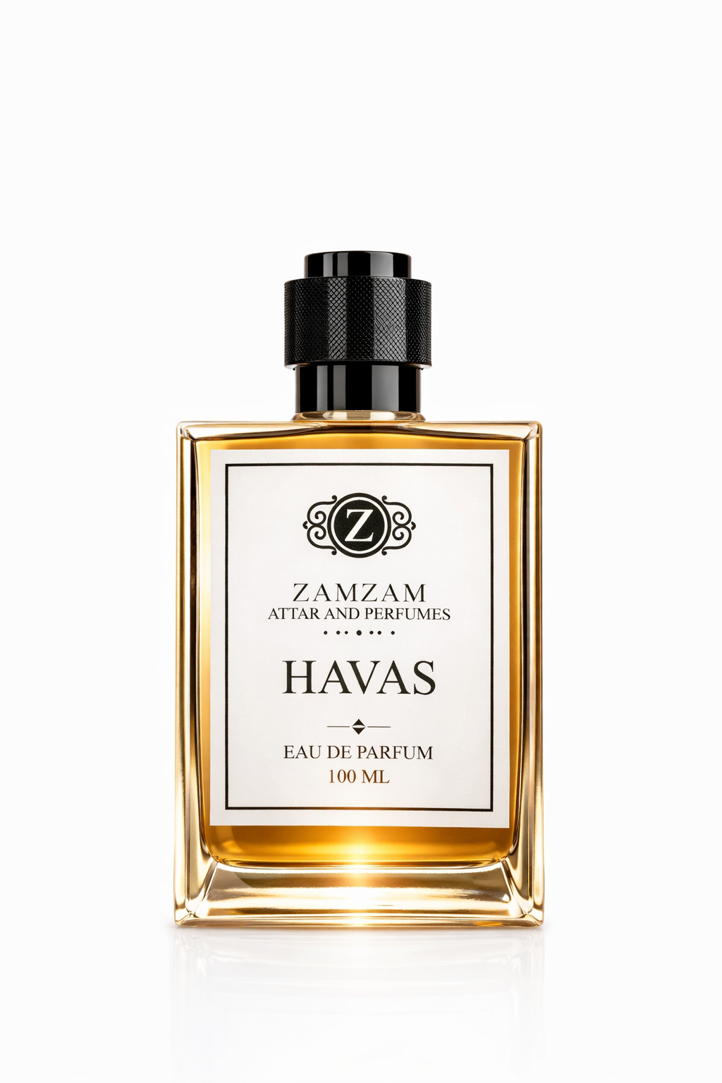 Havas Extrait de Parfum – 48 Hours Longevity, 40 ml Pure Fragrance Oil | Zamzam Attar & Perfumes
