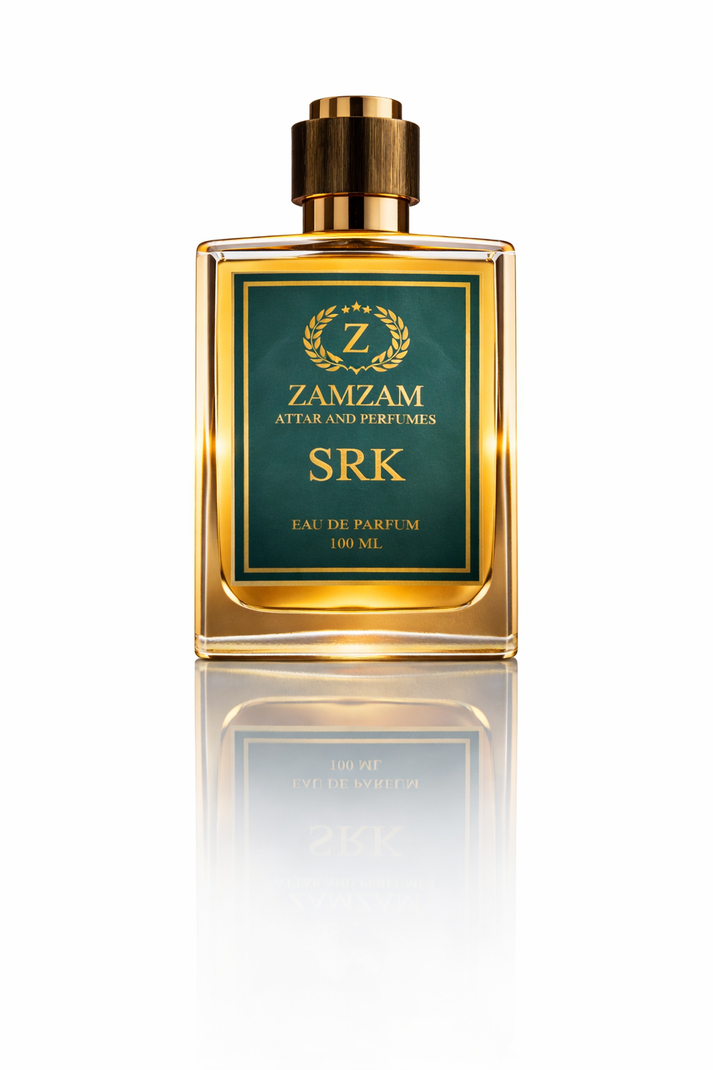 SRK by Zamzam Attar & Perfumes – Inspired Blend of Dunhill Icon & Tam Dao | 48-Hour Long Lasting Extrait Perfume | 40 ml Fragrance Oil in 100 ml Bottle