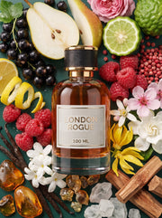 London Rogue – Luxury Fruity Floral Amber Perfume