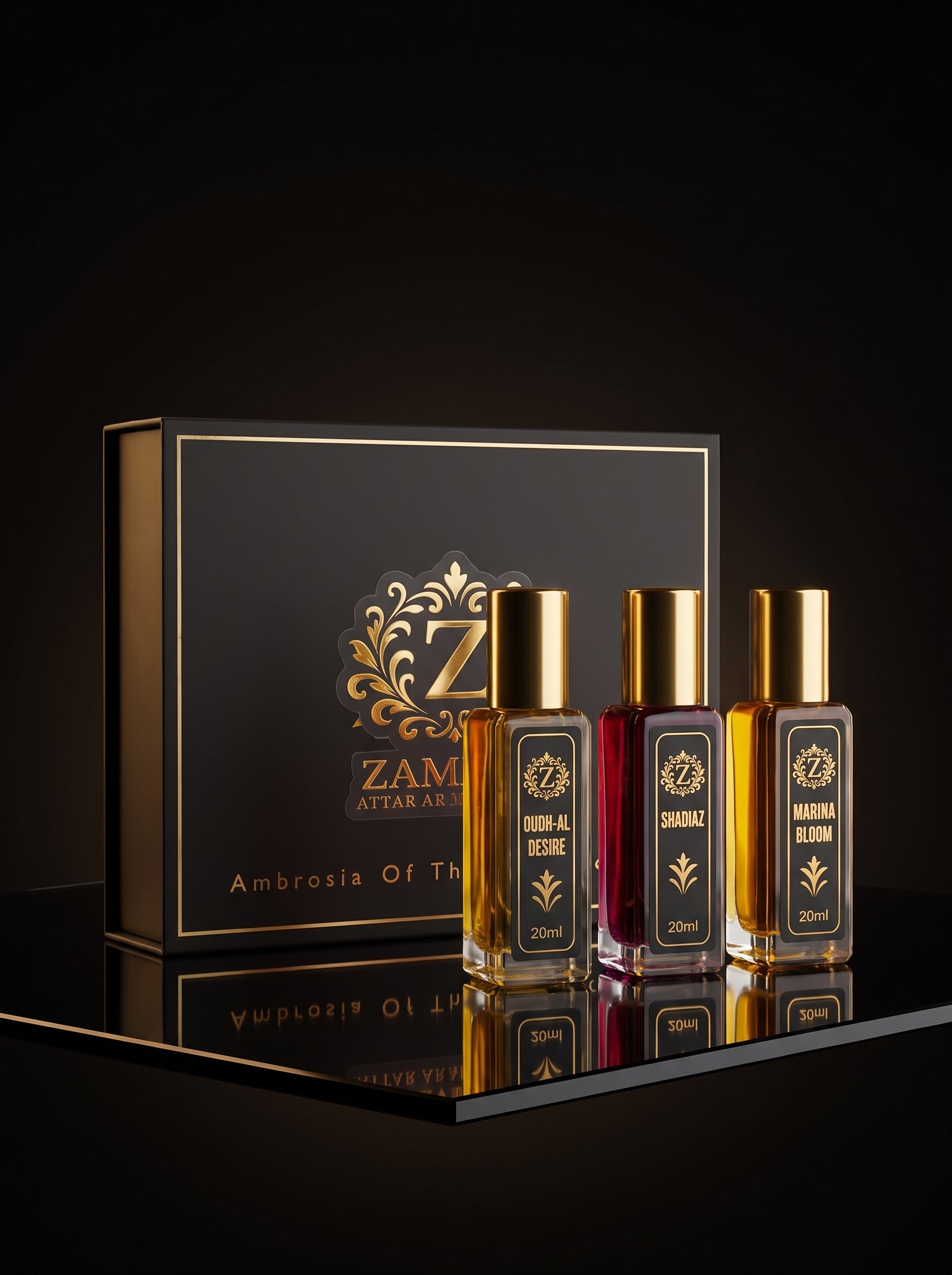 Royal Contrast — 3 × 20 ml Perfume Discovery Set