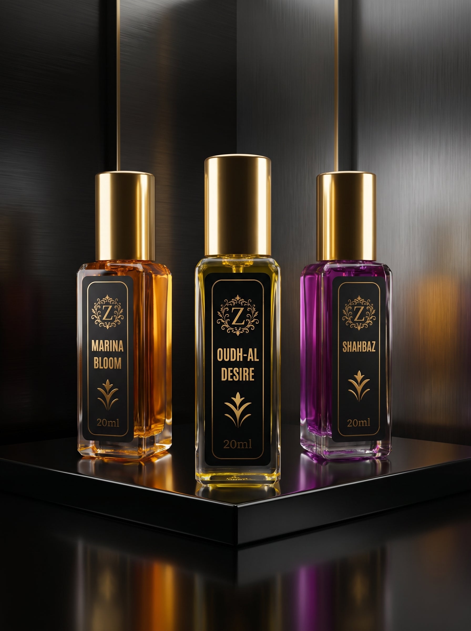 Royal Contrast — 3 × 20 ml Perfume Discovery Set