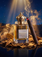 Midnight Cigar tobacco vanilla extrait de parfum bottle by Zamzam