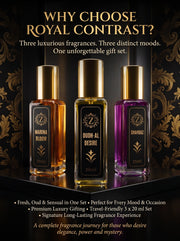 Royal Contrast — 3 × 20 ml Perfume Discovery Set