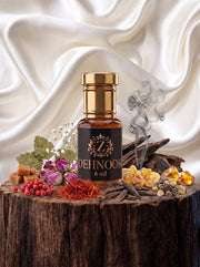 Dehnoor — Saffron Rose Oudh Attar